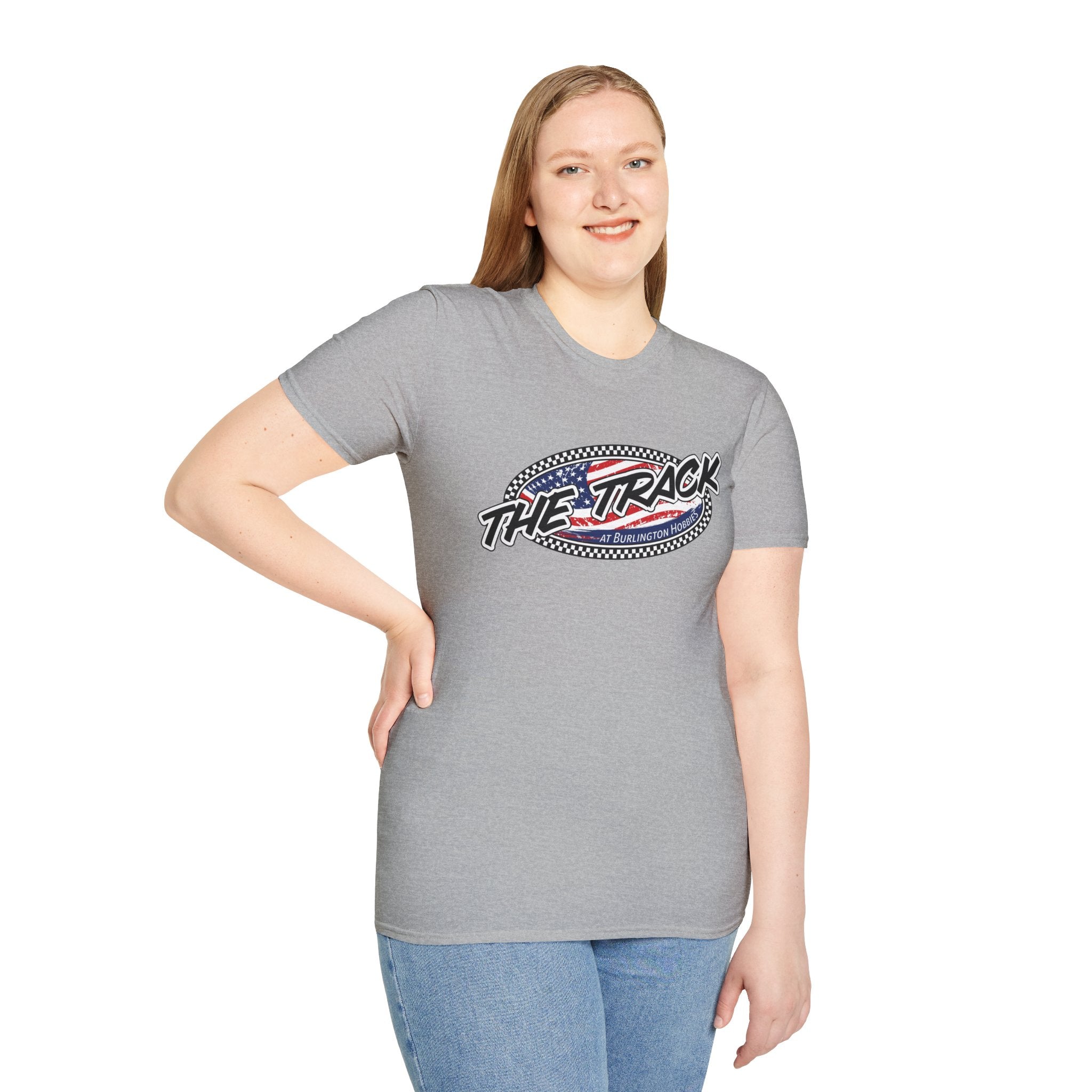 The Track Racing Logo T-Shirt | Practice Race Win Repeat Tee
