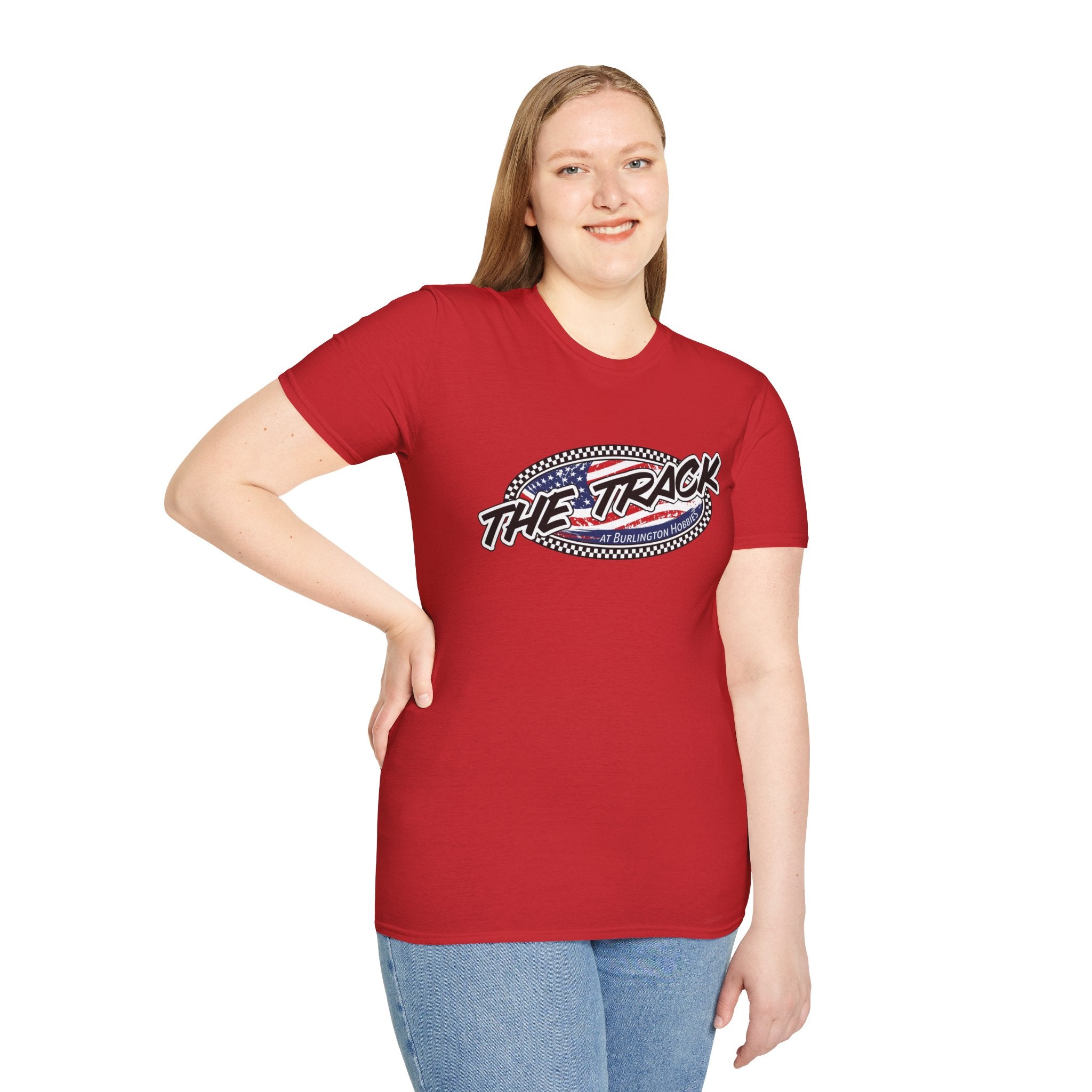 The Track Racing Logo T-Shirt | Practice Race Win Repeat Tee