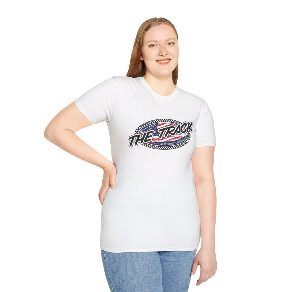 The Track Racing Logo T-Shirt | Practice Race Win Repeat Tee