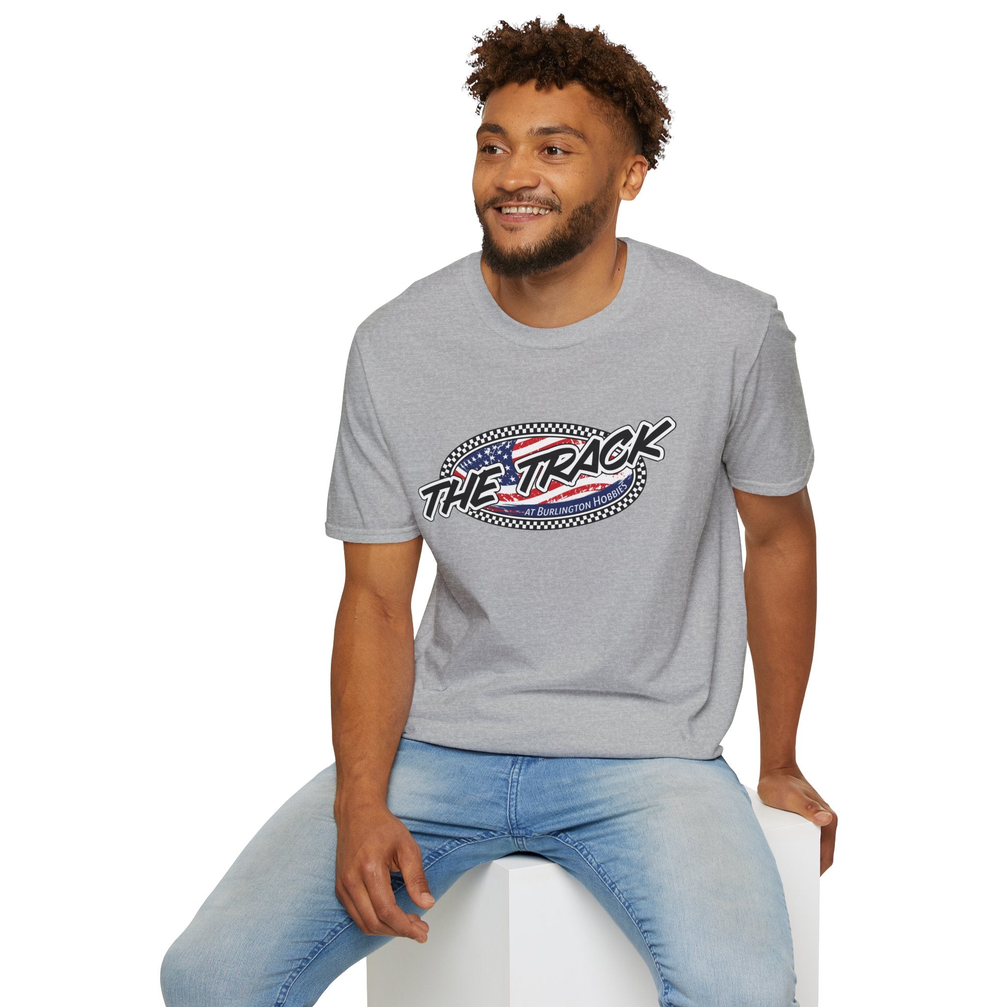 The Track Racing Logo T-Shirt | Practice Race Win Repeat Tee