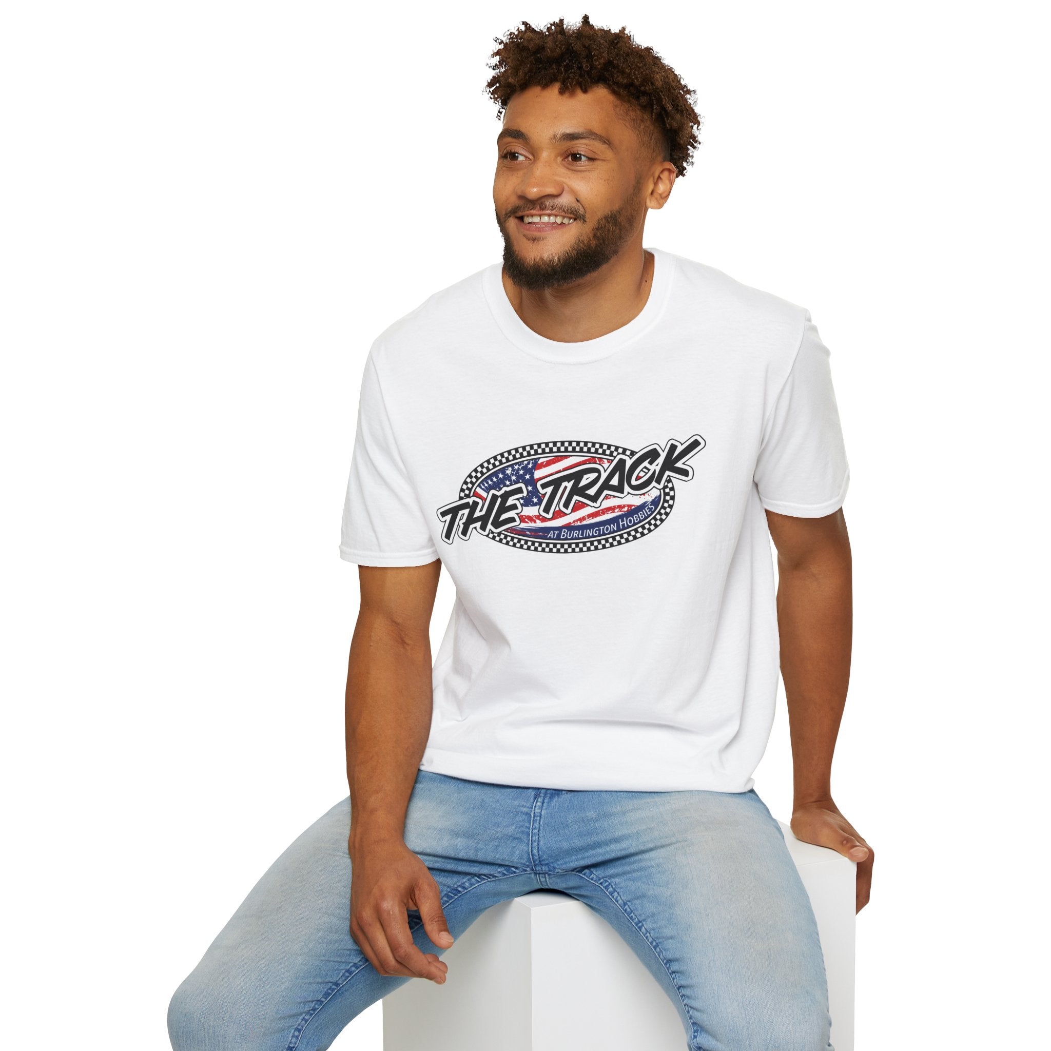 The Track Racing Logo T-Shirt | Practice Race Win Repeat Tee